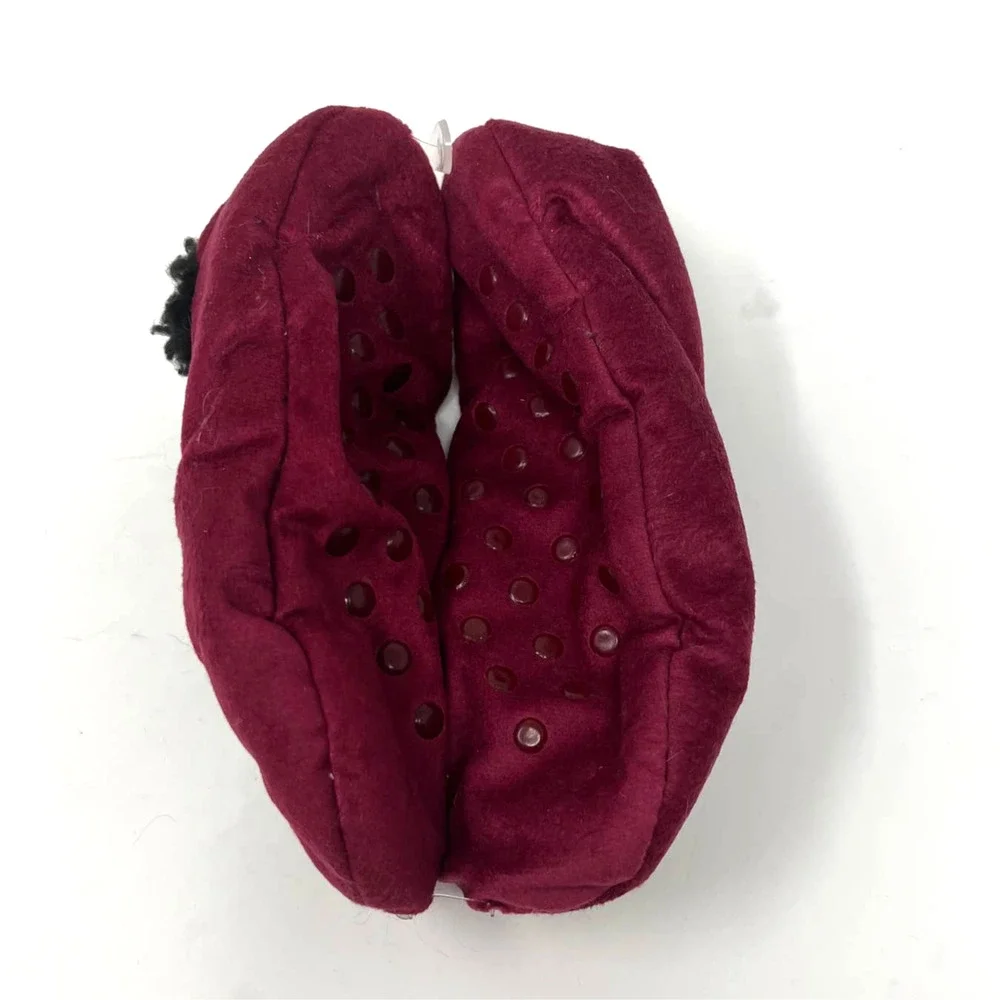 Harry Potter Maroon Youth Kids‎ Unisex Size 3-5 Slipper Socks M/L Cozy Gripper